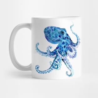 Blue Octopus Mug